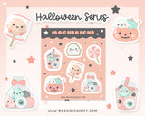 Bubble Mochi Halloween Planner Sticker Vertical Kit
