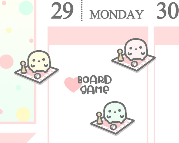 Cute Board Game Planner Sticker/ Chess Planner Sticker