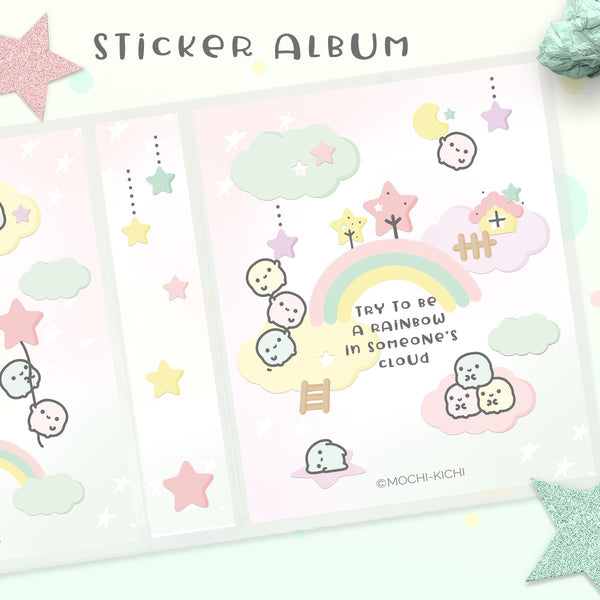 Mochikichi Rainbow Planner Sticker Album