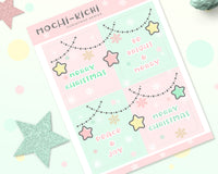 Mochikichi Christmas Full Boxes Planner Sticker
