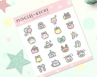 Mochikichi Christmas Planner Sticker Bundle