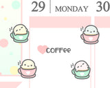 Cute Coffee Planner Sticker
