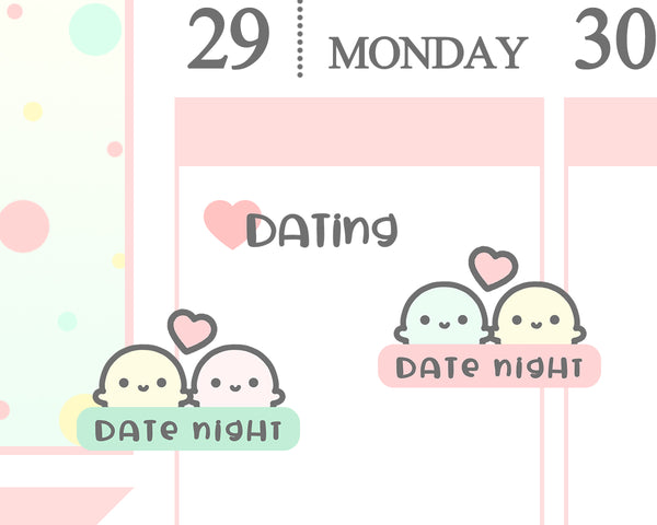 Date Night Planner Sticker/ Dating Planner Sticker