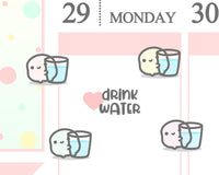 Drink Water Planner Sticker/ Hydration Planner Sticker
