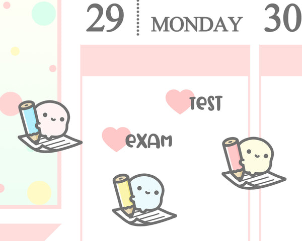 Exam Planner Sticker/ Test Planner Sticker/ Assignment
