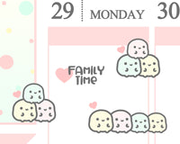 Family Time Planner Sticker/ Family Planner Sticker