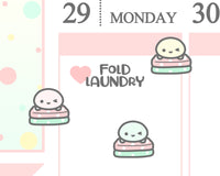 Fold Laundry Planner Sticker / Clothes Planner Sticker
