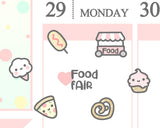 Food Fair Planner Sticker/ Food Truck Planner Sticker