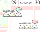 Group Chat Planner Sticker/ Meeting Planner Sticker