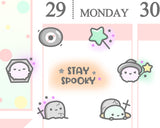 Halloween Planner Sticker/ Stay Spooky Planner Sticker