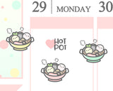 Hot Pot Planner Sticker/ Foodie Planner Sticker