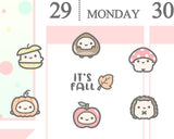 It's Fall Planner Sticker/ Fall Icon Planner Sticker