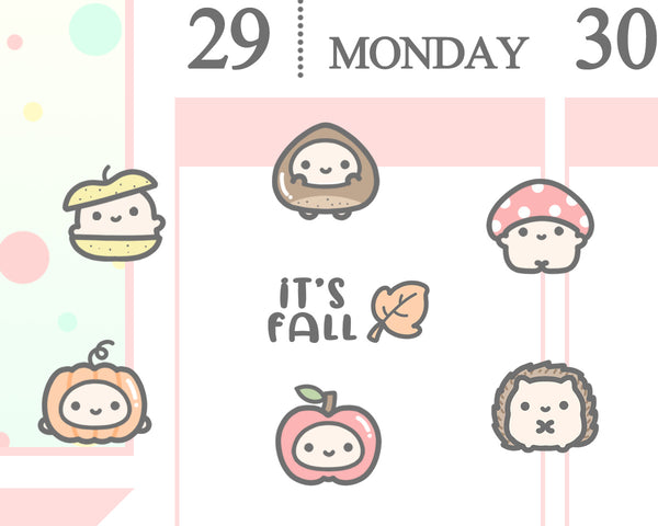 It's Fall Planner Sticker/ Fall Icon Planner Sticker