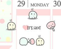 It's Hot Planner Sticker/ Hot Weather Planner Sticker
