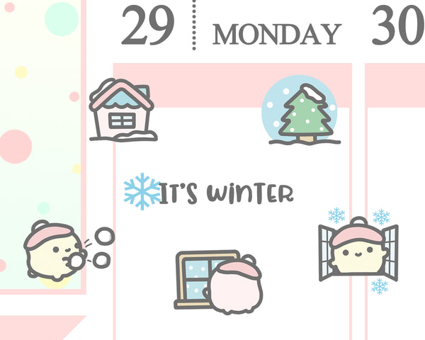 It's Winter Planner Sticker/ Winter Season
