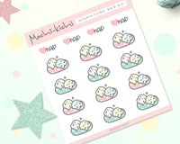 Nap Time Planner Stickers/ Sleeping Planner Stickers