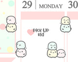 Pick Up Kids Planner Sticker/ Mom Life Planner Sticker