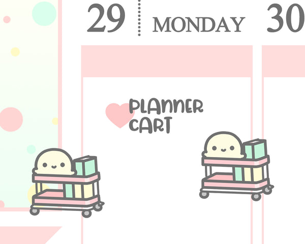 Planner Cart Planner Stickers/ Planning Planner Sticker