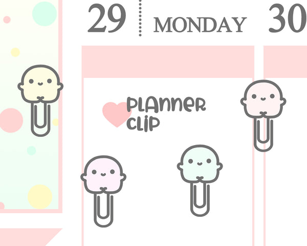 Planner Clip Planner Stickers/ Stationary Planner Sticker