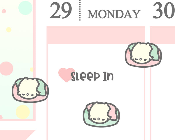 Sleep In Planner Sticker/ Lazy Planner Sticker
