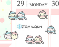 Stay Warm Planner Sticker