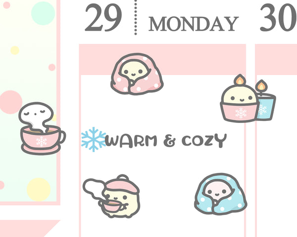 Warm And Cozy Planner Sticker