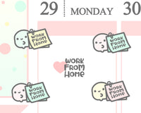Work From Home Planner Sticker/ Workaholic Sticker