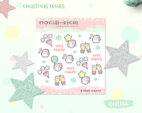 Glittery Christmas Planner Sticker/ Celebrate Christmas Sticker