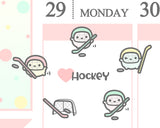 Hockey Planner Sticker/ Sports Planner Sticker