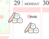 Pencil Planner Sticker/ Take Note Planner Sticker