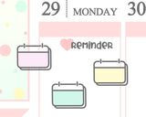 Fill in Yourself Calendar Sticker/ Event Reminder