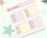 Mochikichi Page Divider Tab Planner Sticker/ Functional