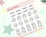 Cuddling Planner Sticker/ Mochikichi Planner Sticker