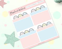 Mochikichi Half Box Note Planner Sticker/ Functional Sticker