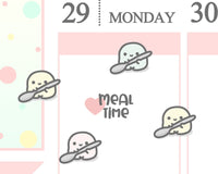 Meal Time Planner Sticker/ Meal Plan Planner Sticker