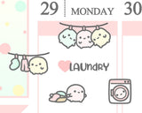 Laundry Planner Sticker/ Daily Chores Planner Sticker