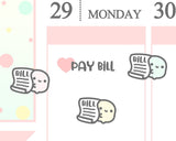 Pay Bill Planner Sticker/ Bill Due Planner Sticker