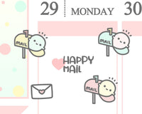 Mailbox Planner Sticker/ Happy Mail Planner Sticker