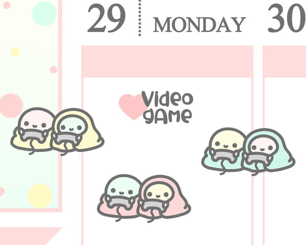 Video Game Planner Sticker/ Game Time Planner Sticker