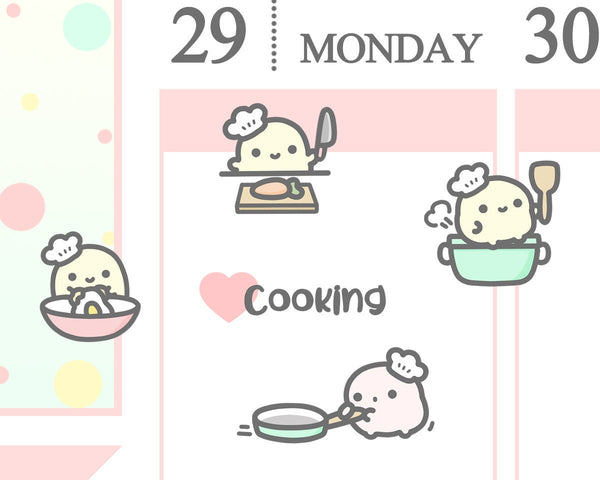 Cooking Planner Sticker/ Meal Planner Sticker