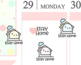 Stay Home Planner Sticker/ Home Sweet Home Planner Sticker