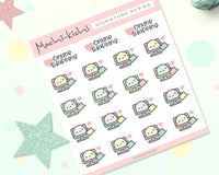 Online Shopping Planner Sticker/ Shopaholic Sticker