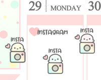 Instagram Planner Sticker/ Social Media Planner Sticker