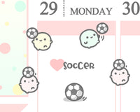 Soccer Planner Sticker/ Sports Planner Sticker