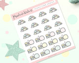 Too Many Clothes Planner Sticker / Laundry Planner Sticker